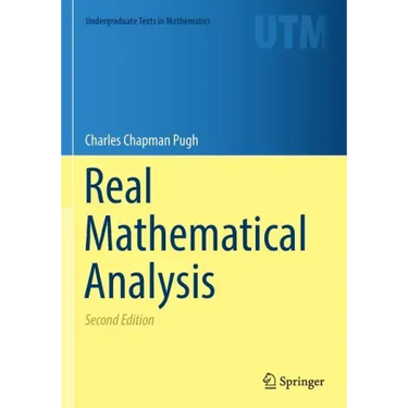 Real Mathematical Analysis