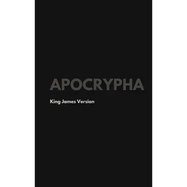 Apocrypha, King James Version