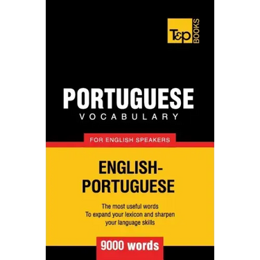 Portuguese vocabulary for English speakers - 9000 words