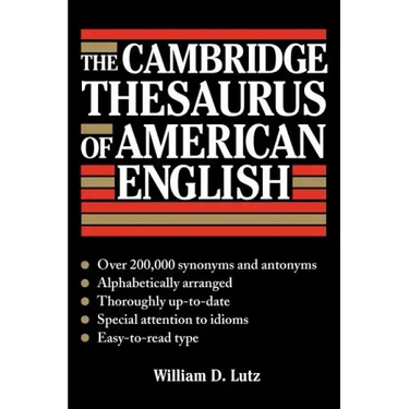 The Cambridge Thesaurus of American English