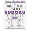 The Big Book of 500 Sudoku Puzzles Medium (with answers)