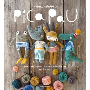 Animal Friends of Pica Pau: Gather All 20 Colorful Amigurumi Animal Characters