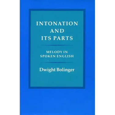 Intonation and Its Parts: Melody in Spoken English