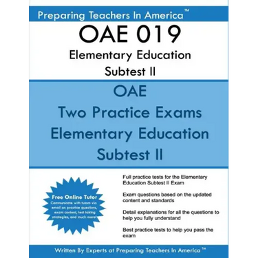 OAE 019 Elementary Education Subtest II: OAE 019 Mathematics, Science, Arts, Health, and Fitness