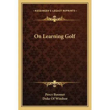 On Learning Golf