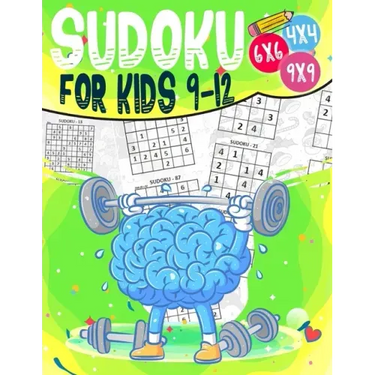 Sudoku for kids 9-12: 200 Sudoku Puzzles for Childen 9 to 12 with Solutions - Increase Memory and Logic