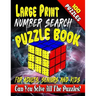 Large Print Number Search Puzzle Book for Adults, Seniors and Kids: Can You Solve All The Puzzles In This Number Word Search Puzzle Book?