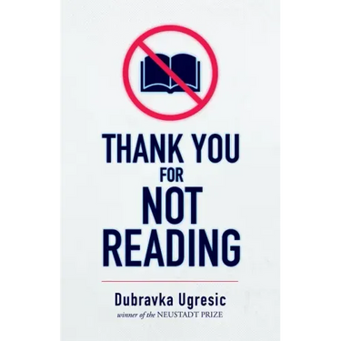 Thank You for Not Reading