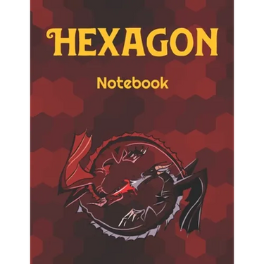 Hexagon Notebook: Hexagonal Graph Paper Notepad