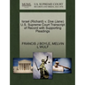 Israel (Richard) V. Doe (Jane) U.S. Supreme Court Transcript of Record with Supporting Pleadings