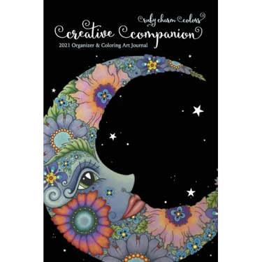 Ruby Charm Colors Creative Companion: 2021 Organizer & Coloring Art Journal
