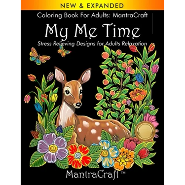 Coloring Book for Adults: MantraCraft: My Me Time: Stress Relieving Designs for Adults Relaxation