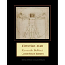 Vitruvian Man: Leonardo DaVinci Cross Stitch Pattern