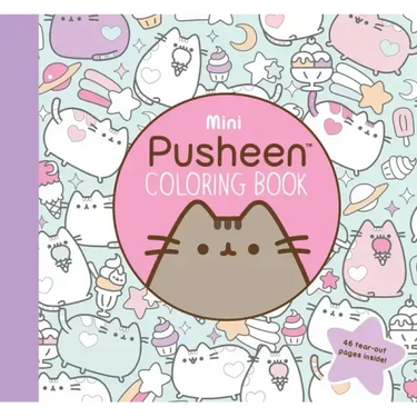 Mini Pusheen Coloring Book