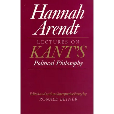 Lectures on Kant's Political Philosophy