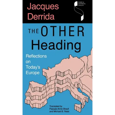Other Heading: Reflections on Today's Europe