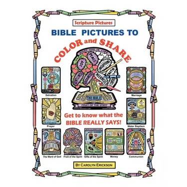 Bible Pictures to Color and Share