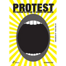 Protest. Pictogram Activism