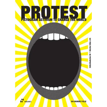Protest. Pictogram Activism