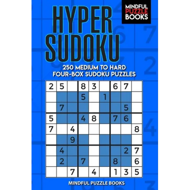 Hyper Sudoku: 250 Medium to Hard Four-Box Sudoku Puzzles