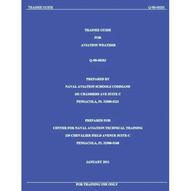 Trainee Guide for Aviation Weather Q-9B-002OJ