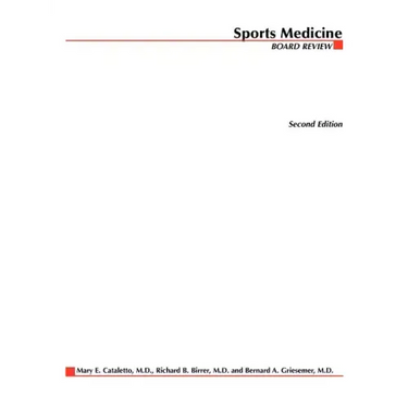Sports Medicine Board Review