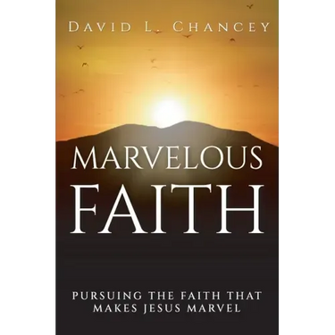 Marvelous Faith: Pursuing the Faith that Makes Jesus Marvel