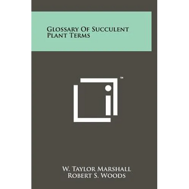 Glossary of Succulent Plant Terms