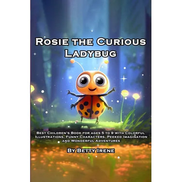 Rosie: The Curious Ladybug: Best Children's Book for ages 5 to 9 with Colorful Illustrations, Funny Characters, Peeked Imagin