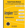Accuplacer Subject Test Mathematics: Student Practice Workbook + Two Full-Length Accuplacer Math Tests