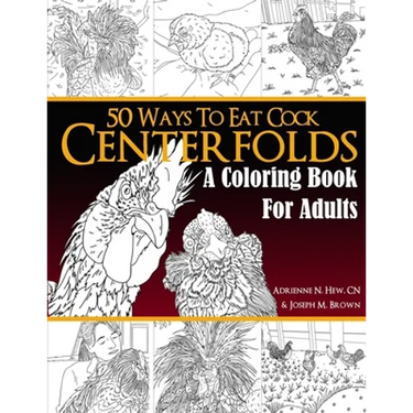 Centerfolds: A Coloring Book for Adults