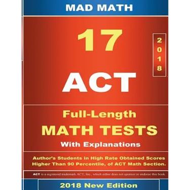 2018 ACT Math Tests 1-17