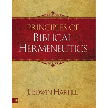Principles of Biblical Hermeneutics