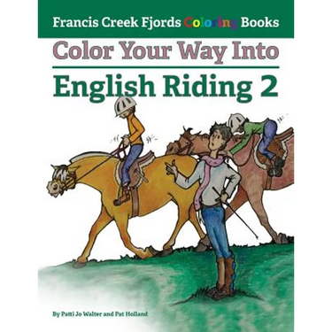 Color Your Way Into English Riding 2