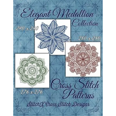 Elegant Medallion Collection - Cross Stitch Patterns