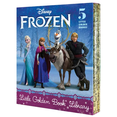 Frozen Little Golden Book Library (Disney Frozen): Frozen; A New Reindeer Friend; Olaf's Perfect Day; The Best Birthday Ever; Olaf Waits for Spring