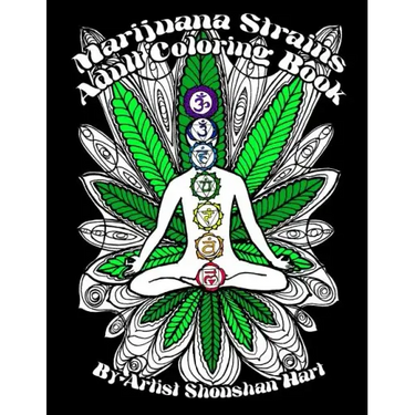 Marijuana Strains: Adult Coloring Book