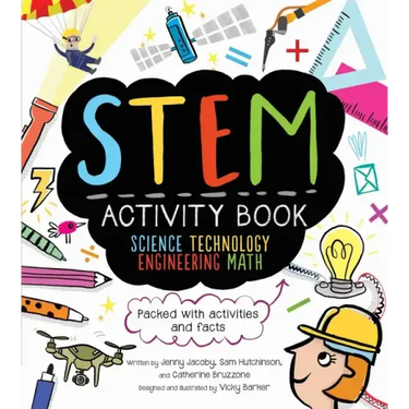 STEM Activity Book: Science Technology Engineering Math: Packed with Activities and Facts