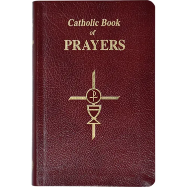 Catholic Book of Prayers-Burg Leather: Popular Catholic Prayers Arranged for Everyday Use: In Large Print