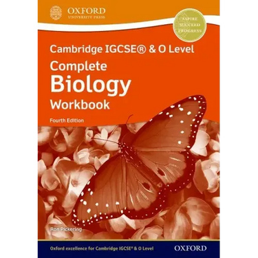 Cambridge Igcse and O Level Complete Biology: Workbook 4th Edition
