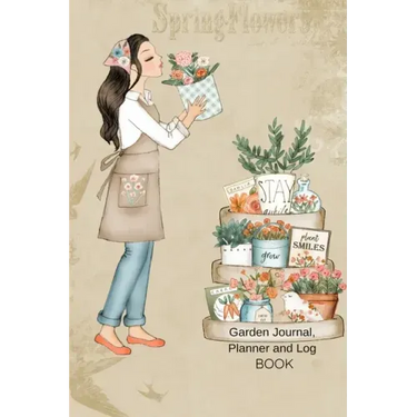 Garden Journal, Planner and Log Book: Comprehensive Garden Notebook with Garden Record Diary, Garden Plan Worksheet, Monthly or Seasonal Planting Plan