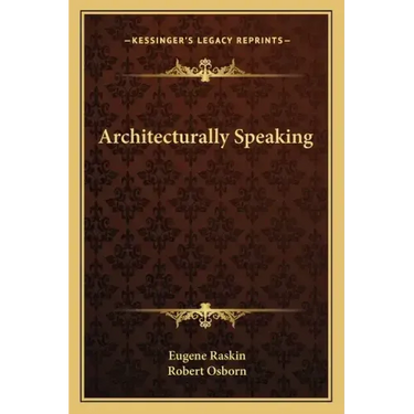 Architecturally Speaking