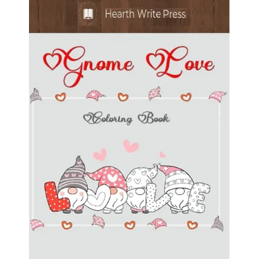 Gnome Love coloring book