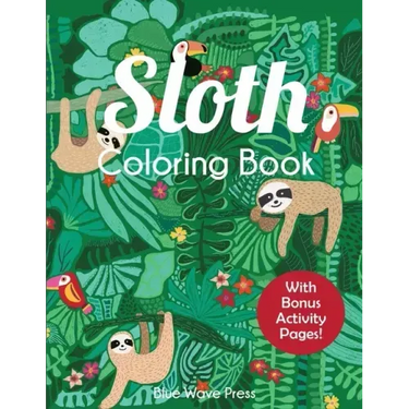Sloth Coloring Book