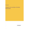 Companion to the Last Edition of the British Pharmacopoeia