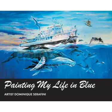 Painting My Life in Blue: Artist Dominique Serafini