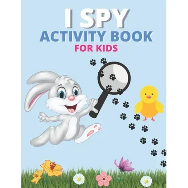 I spy Activity book for kids: Happy Easter Eggs Coloring Pages Gift for Easter for Toddlers and Preschool, Ages 4 - 8