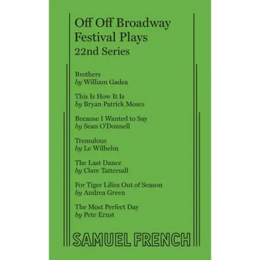 Off Off Broadway Festival Plays, 22nd Series
