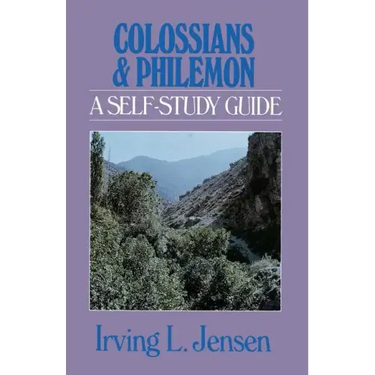 Colossians & Philemon: A Self-Study Guide