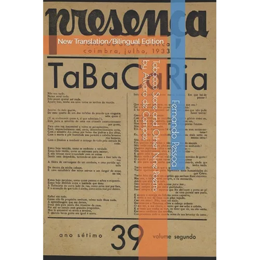Tobacco Store and Other Nine Poems by Álvaro de Campos